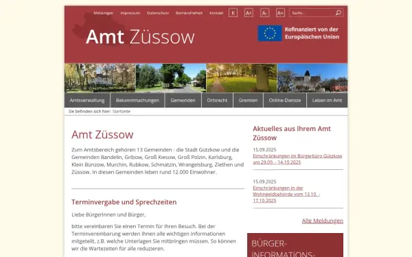 www.amt-zuessow.de