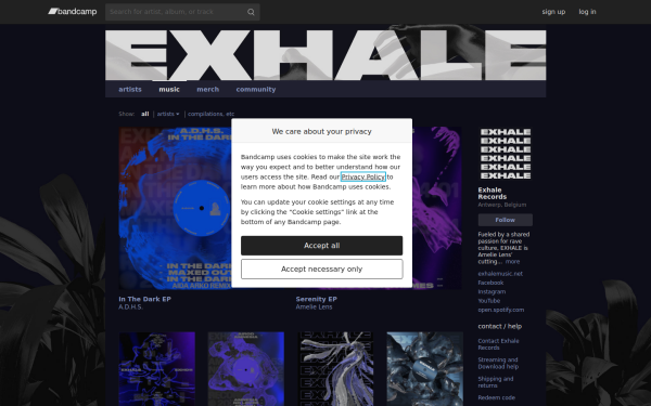 exhalerecords.bandcamp.com