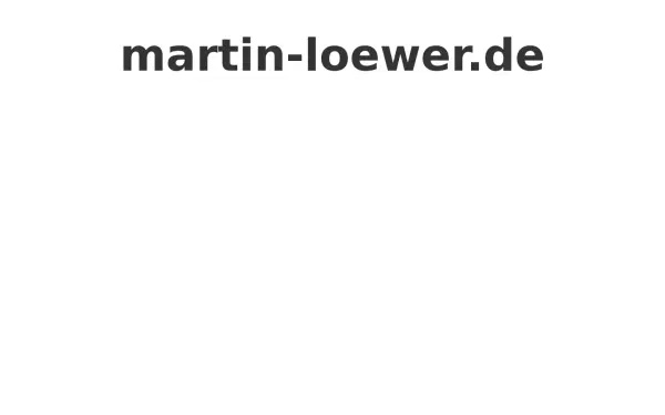 martinloewer.de