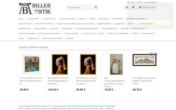 www.billerantik.de