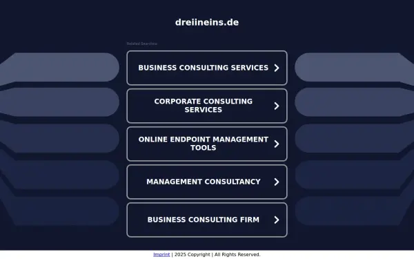 dreiineins.de