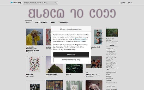 blacktocomm.bandcamp.com