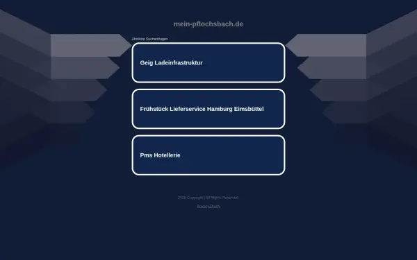 mein-pflochsbach.de