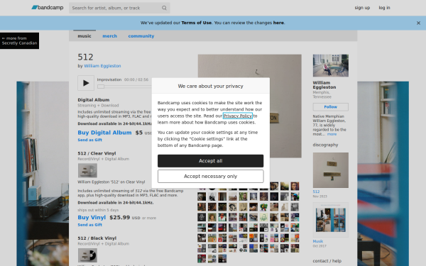 williameggleston.bandcamp.com