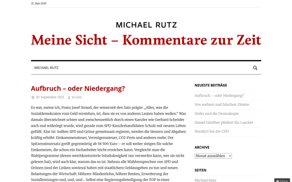 michaelrutz.de