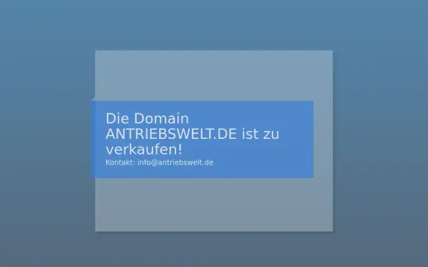 antriebswelt.de