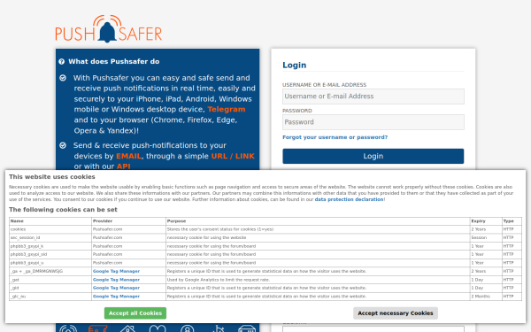 www.pushsafer.com
