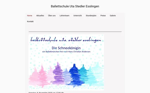 www.ballettschule-stedler.de