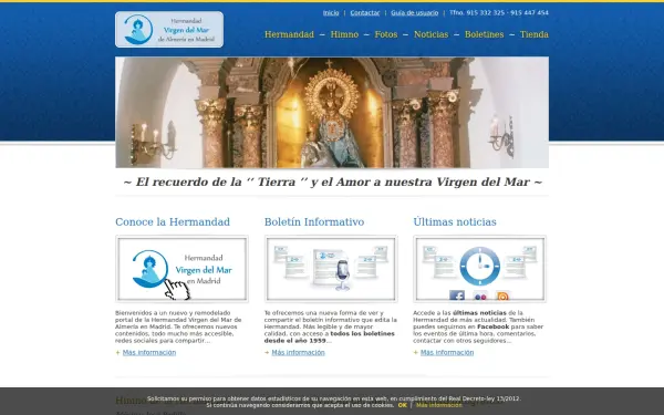 www.hermandadvirgendelmar.es