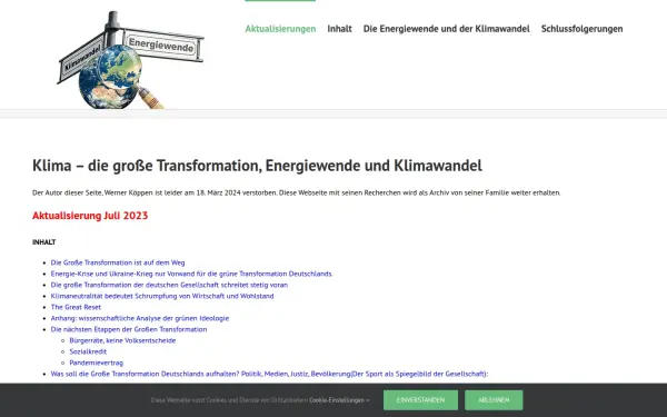 www.klima-diegrossetransformation.de