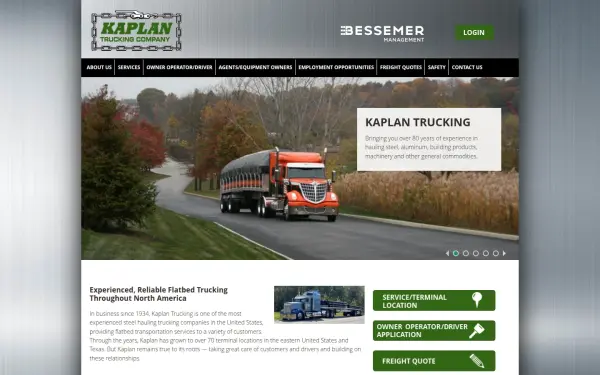 www.kaplantrucking.com
