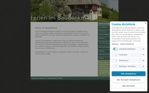 www.ferien-im-baudenkmal.de
