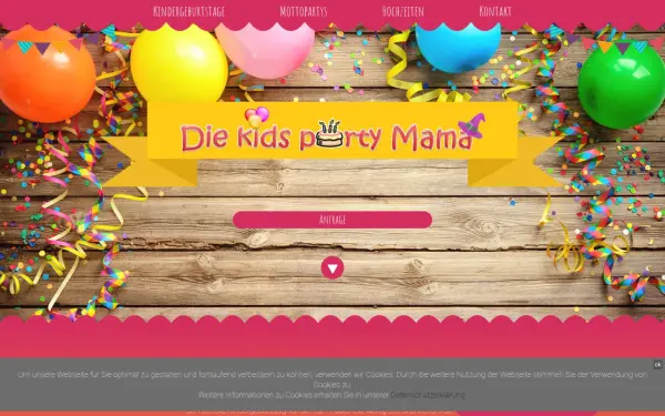 diekidspartymama.de