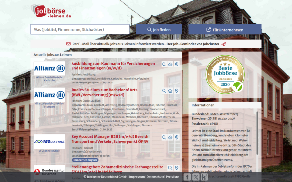 jobboerse-leimen.de
