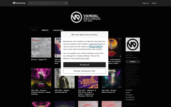 vandalrecords.bandcamp.com