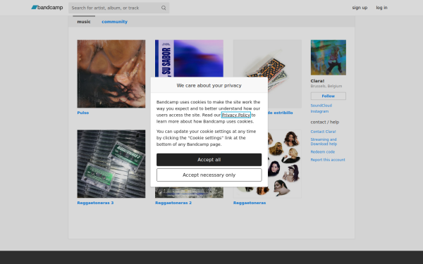 claraaaaaaaaaa.bandcamp.com
