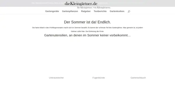 diekleingaertner.de