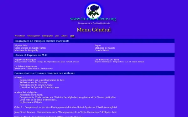 la-rose-bleue.org