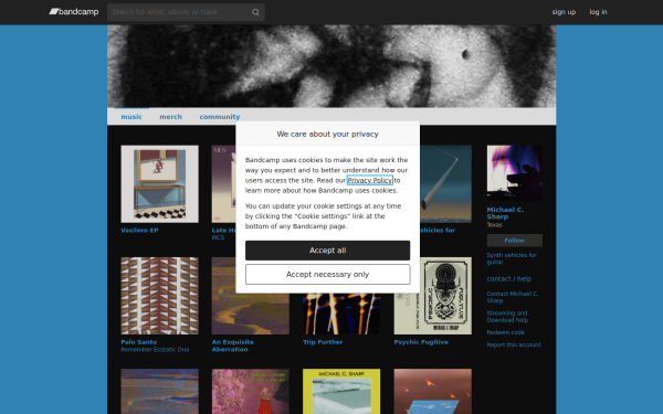 michaelcsharp.bandcamp.com