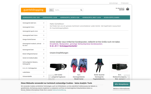 www.guertelshopping.de