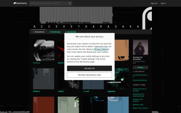 accesstoarasaka.bandcamp.com