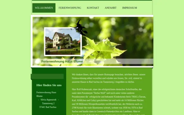 www.haus-blume-badsachsa.de