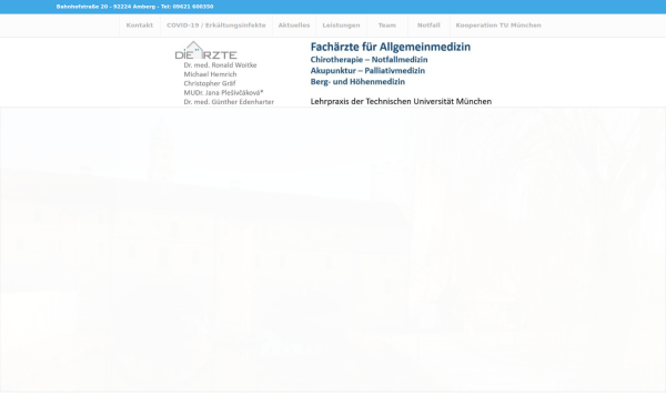 www.allgemeinarztpraxis-amberg.de