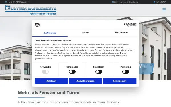 www.luther-bauelemente.de