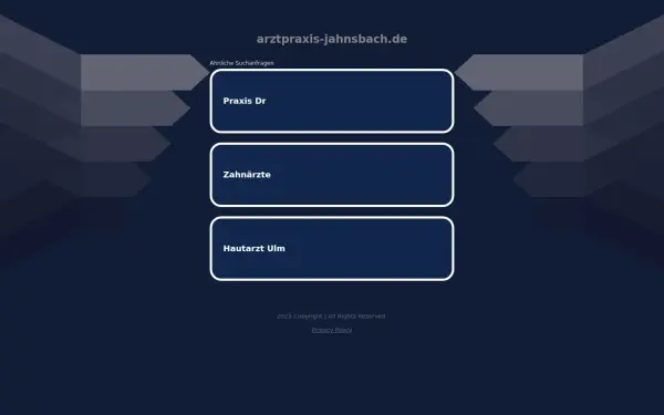 arztpraxis-jahnsbach.de