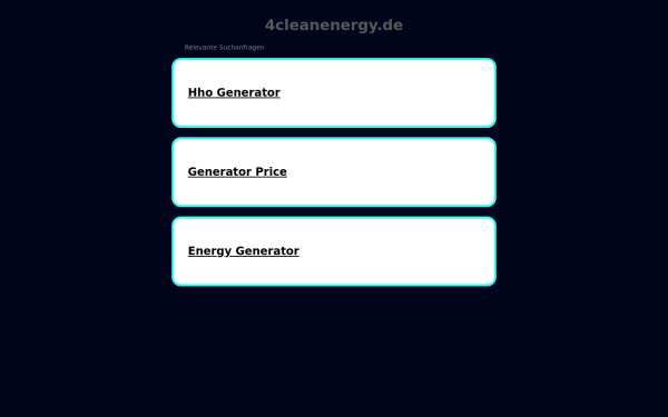 4cleanenergy.de