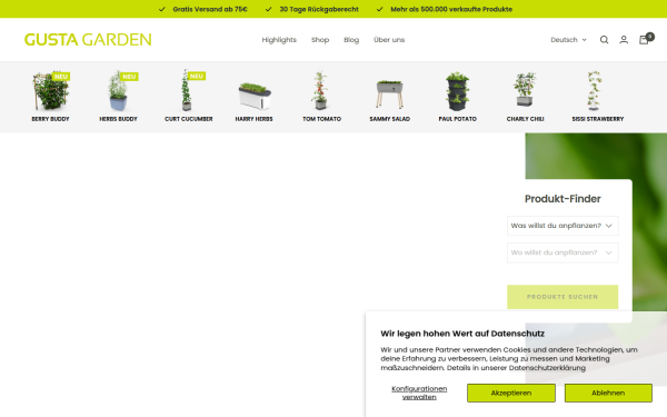 www.gustagarden.com