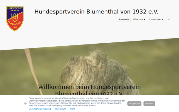 www.hundesportverein-blumenthal.de