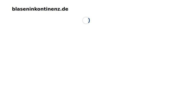 blaseninkontinenz.de