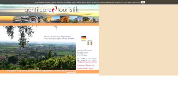 gentilcore-touristik.de