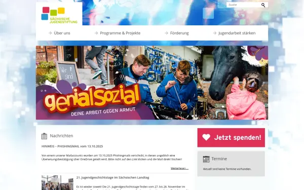 www.saechsische-jugendstiftung.de