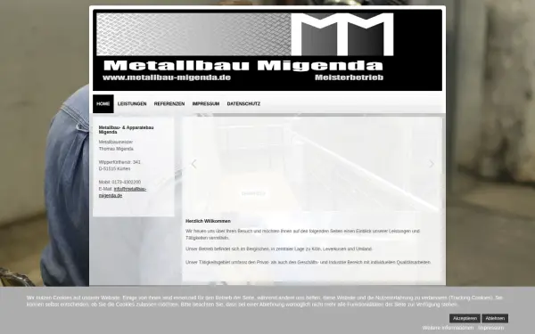 metallbau-migenda.de