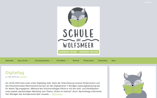 www.schuleamwolfsmeer.de