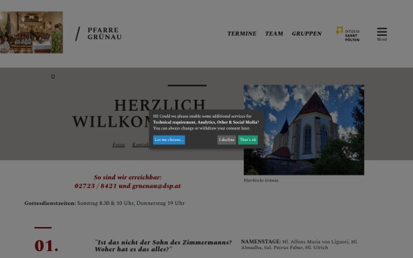 www.pfarre-gruenau.at