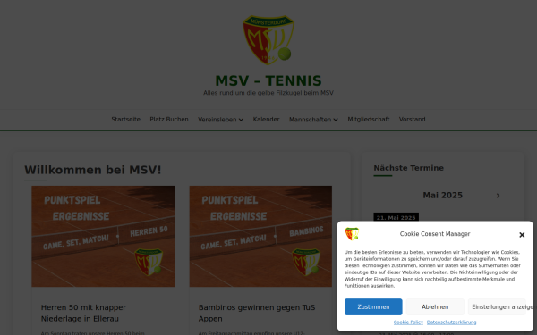 muensterdorf-tennis.de