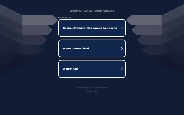 www.unwetterzentrale.de
