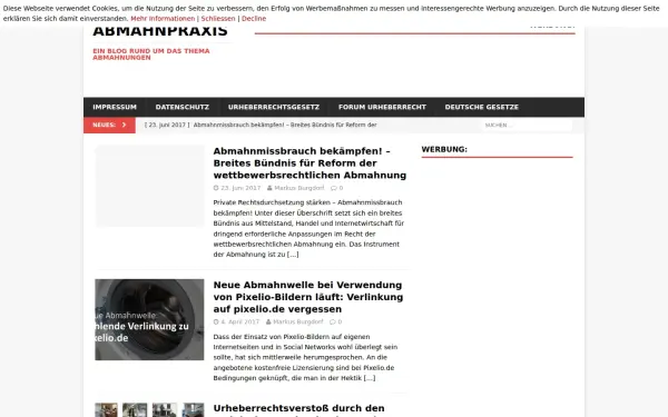 www.abmahnpraxis.de
