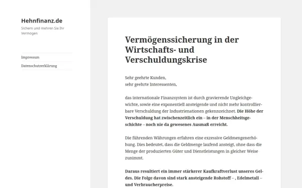 hehnfinanz.de