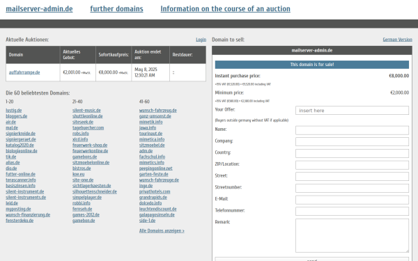 mailserver-admin.de.domain-auktionen.info
