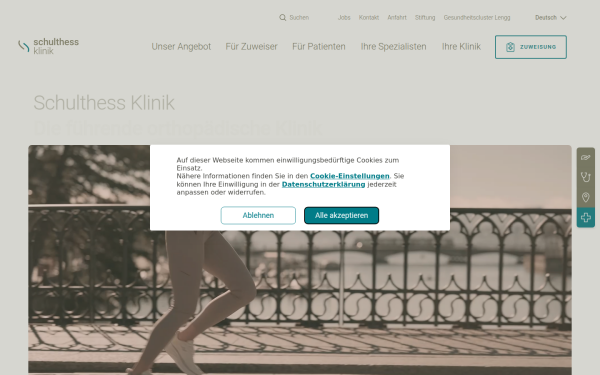 www.schulthess-klinik.ch