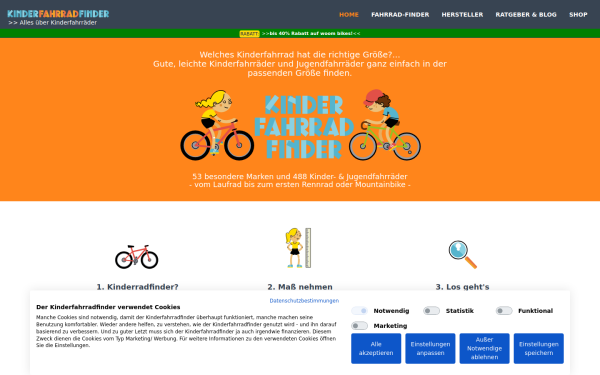 www.kinderfahrradfinder.de