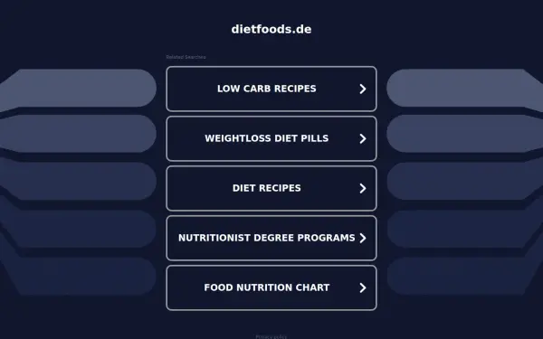 dietfoods.de