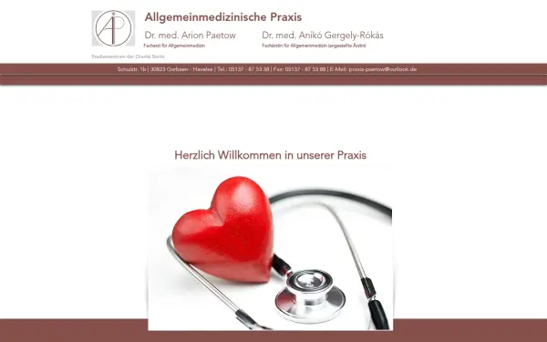 www.drpaetow.de