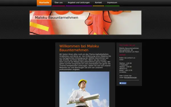 www.maloku-bauunternehmen.de