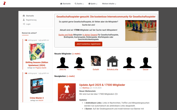 www.gesellschaftsspieler-gesucht.de