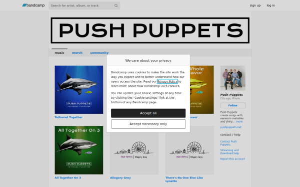 pushpuppets.bandcamp.com